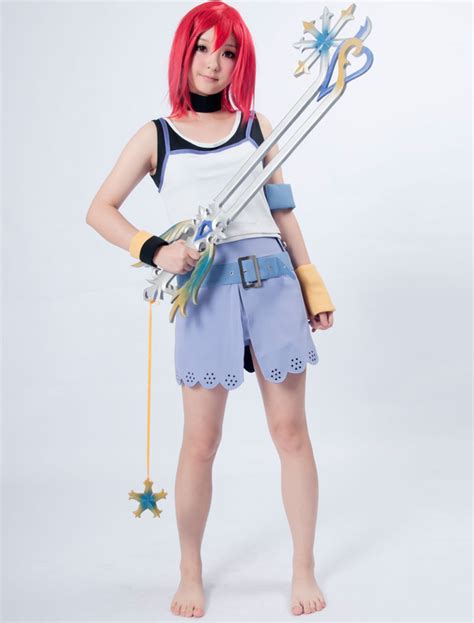 Kingdom Hearts 1 Kairi Cosplay Costume