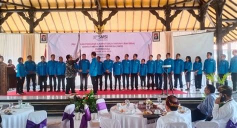 Pengurus SMSI Bali Dilantik Ketum Firdaus Organisasi Media Siber