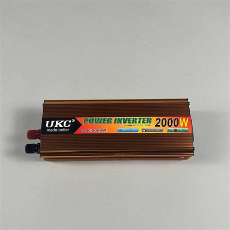 ᐉ Инвертор Ukc Ssk 2000w 12v 220v 2000 Вт