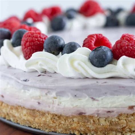 Easy Berry No Bake Cheesecake Practically Homemade