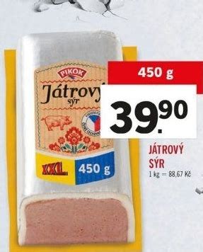 Pa Tika J Trov S R Pikok V Akci Lidl Od