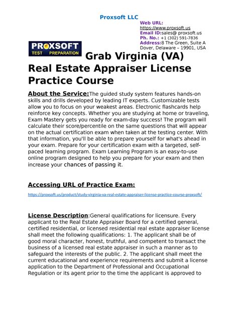 Grab Virginia Va Real Estate Appraiser License Practice Course Web