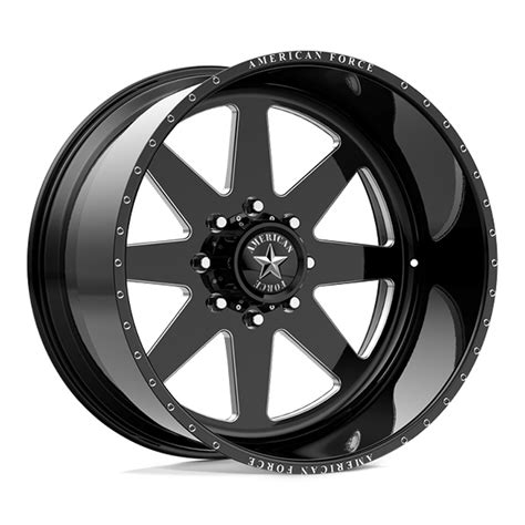 American Force Wheels 11 Independence Black Milled