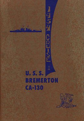 Uss Bremerton Ca Westpac Cruise Book