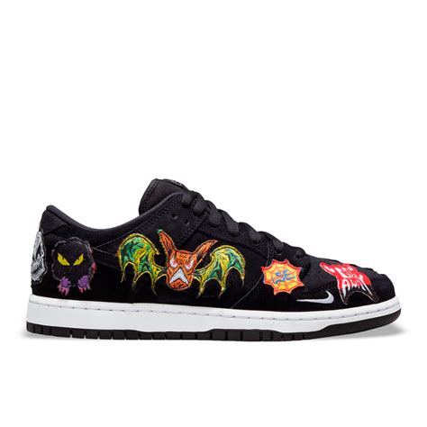 Tenis Nike Dunk Low Pro Qs Neck Face Preto