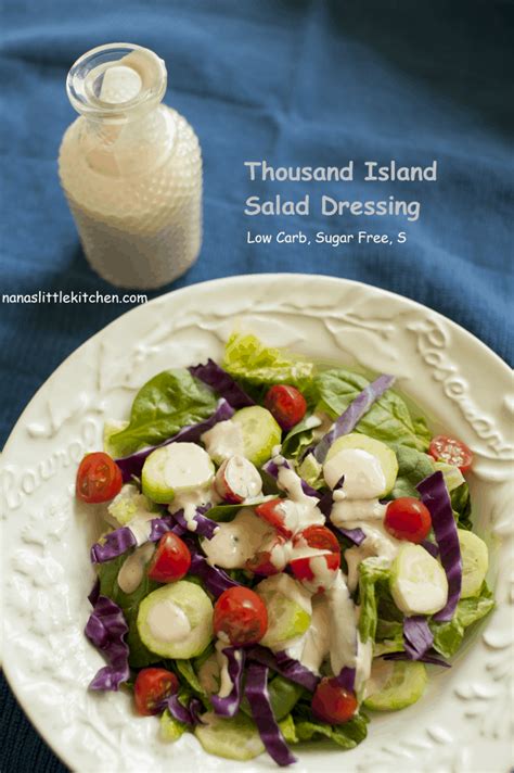 Thousand Island Salad Dressing (Sugar Free, S) - Nana's Little Kitchen