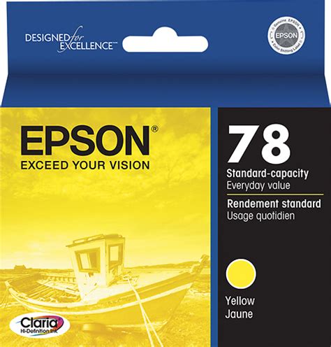 Best Buy Epson Ink Cartridge Yellow T