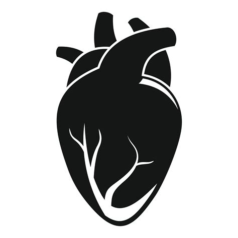 Muscle Human Heart Icon Simple Style Vector Art At Vecteezy