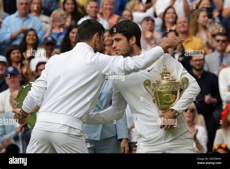 Djokovic Wimbledon 2023 Trophy Hi Res Stock Photography And Images Alamy