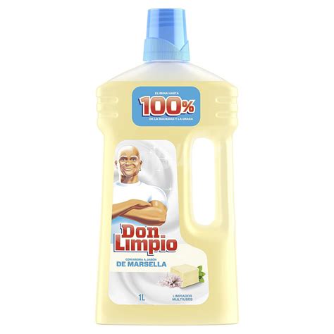 Don Limpio Fregasuelos Multiusos Con Aroma A Jab N De Marsella Don