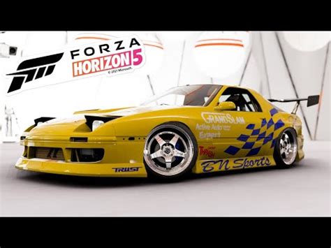 NO SPEED UP Mitsuru Haraguchi S Mazda RX 7 Drift Livery Forza