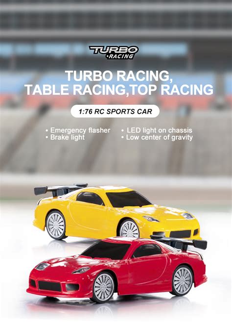 Turbo Racing 1:76 C71 Sport RC Car Limited Edition & Classic Edition W ...