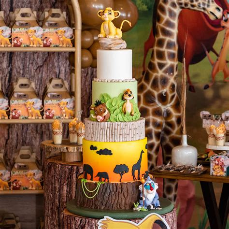 Lion King Theme Birthday Party Lion King Birthday Karaspartyideas Boy