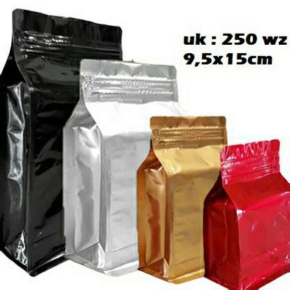 Jual FLAT BOTTOM PADAT SUPER 250 WZ 120 GR KEMASAN KOPI Silver 9