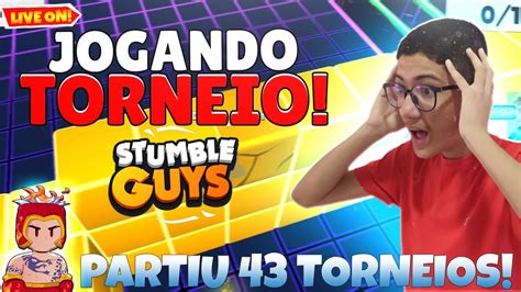 Jogando Torneiosdgp Davi On Stumble Guys Ao Vivo K Youtube