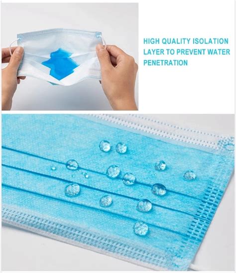 Ply Disposable Protective Face Mask With Earloop Certificate China