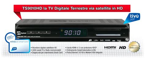 Decoder Satellitare Hd Tiv Sat Ts Hd Tiv