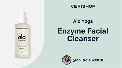 Alo Yoga Enzyme Facial Cleanser Review YouTube