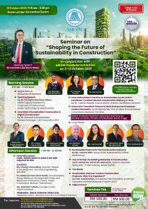 Seminar On Shaping The Future Of Sustainability In Construction