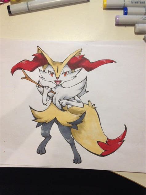 Braixen By Shanimedrawer On Deviantart