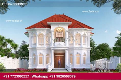 Luxury Villa 6 Room House Plan Design Simple Concrete House Desi ...