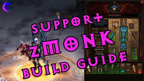 Diablo Iii Support Zdps Monk Build Guide Youtube