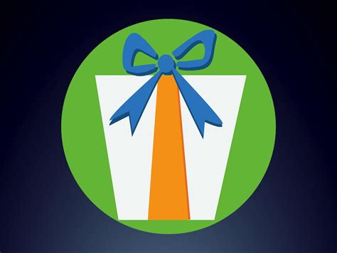 present logo vector art graphics freevectorcom