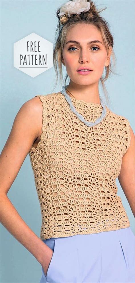 Regata De Crochet Crochet Blouse Pattern Crochet Blouse Free Pattern Crochet Top Pattern