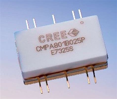 X-Band GaN MMIC power amplifier for aerospace and defense applications introduced by Wolfspeed ...