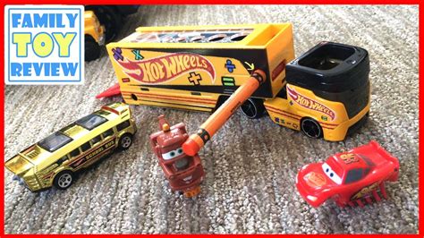 Disney Cars 3 Toys Hexbug MATER OPENS Hot Wheels Pencil Pusher Hauler