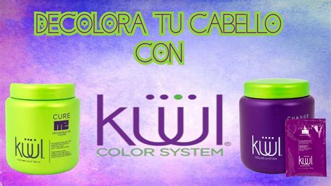 Tutorial Para Decolorar El Cabello Con Productos Kuul F Cil Y R Pido