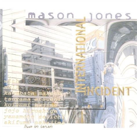 International Incident Mason Jones Cd Album Muziek Bol