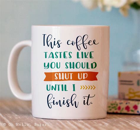 Funny Coffee Mug Funny Coffee Cup Coworker Gifts Funny | Etsy