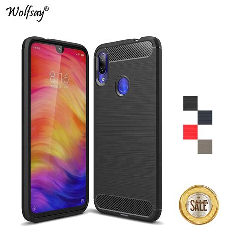 Xiaomi Redmi Note 7 Case Shockproof Armor Rubber Soft Silicone Phone