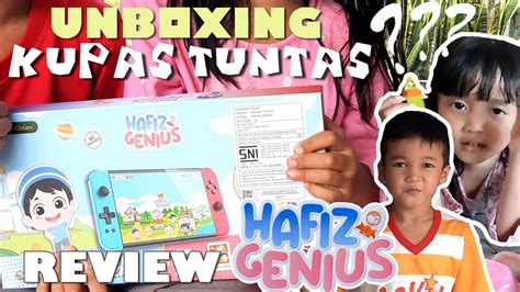 Kupas Tuntas HAFIZ GENIUS Kita Unboxing Review LENGKAP Menu Fitur