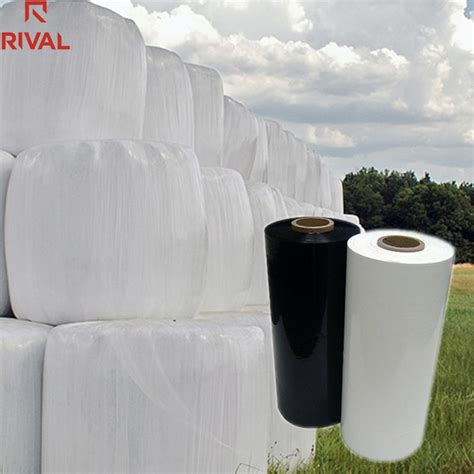 Best Supplier Bale Wrap Film Hay Bale Grass Plastic Silage Wrap Film