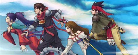 arc  lad franchise characters   voice actors