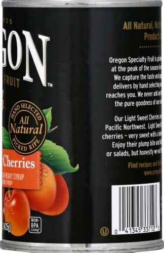 Oregon Fruit Products Pitted Royal Anne Heavy Syrup Canned Cherries 15