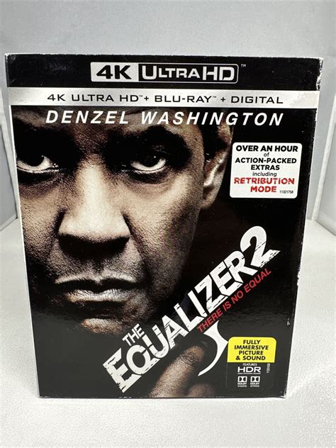 The Equalizer 2 4k Ultra Hd Blu Ray 2018 2 Disc Set With Slip Cover Ebay