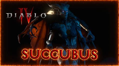 Diablo Iv Succubus Youtube