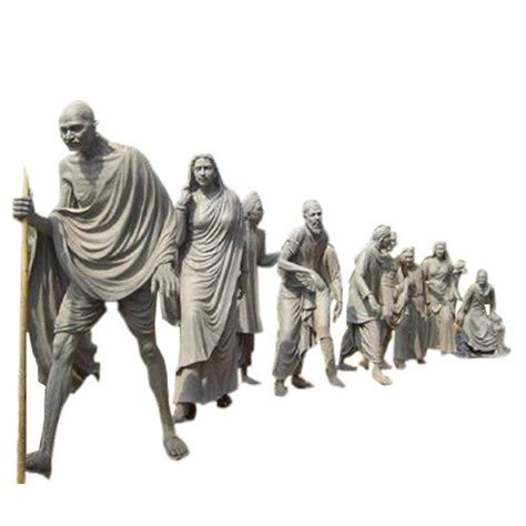 White Gandhiji Frp Statue Size Dimension Ft At In Bhopal