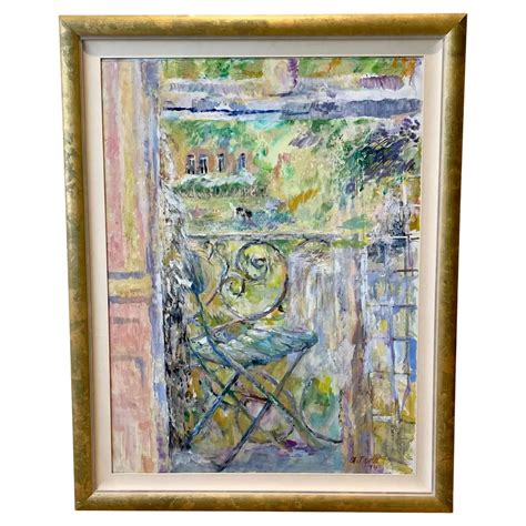 Modern Original Andrea Tana Expressionist Oil Painting S For Sale