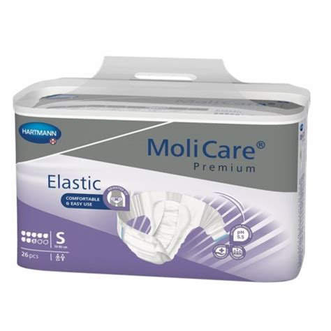 Molicare Premium Elastic 8d Adult Incontinence Brief S Heavy Absorbency