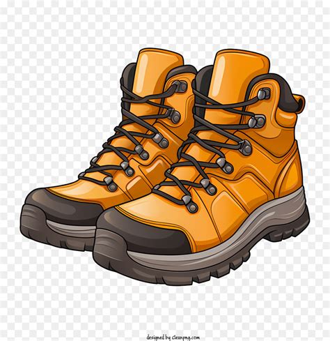 Sepatu Bot Sepatu Hiking Perlengkapan Luar Ruangan Gambar Png