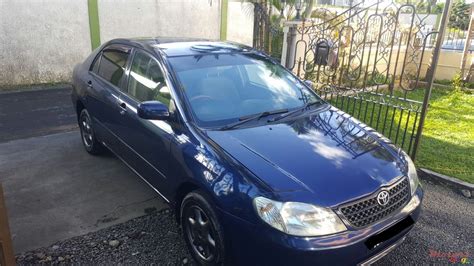 2002 Toyota Corolla Nze For Sale Rose Belle Mauritius