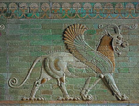 Winged Lion Ancient Art Ancient Persia Ancient Persian