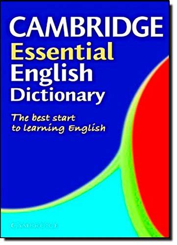 Buy Cambridge Essential English Dictionary Book Online At Low Prices In