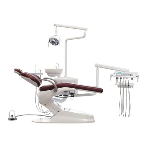 Italy Safety CE Approved Dental Equipment Top Mounted Dental Chair Unit