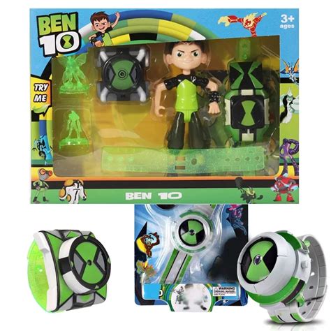 Rel Gio Omnitrix Ben10 Action Figures Rel Gio Inteligente Som E Luz