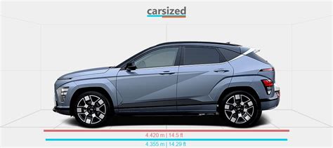 Dimensions Hyundai Kona Present Vs Kia Niro Present